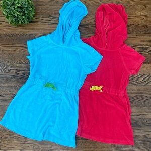 Hanna Andersson Sunsoft Terry Cover-Ups Sz 5